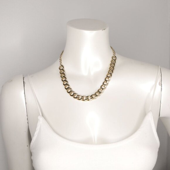 Icing Chunky Gold Thick Chain Necklace Urban Streetwear Fashion Jewelry - Picture 3 of 7